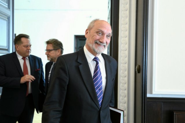 Minister obrony narodowej Antoni Macierewicz