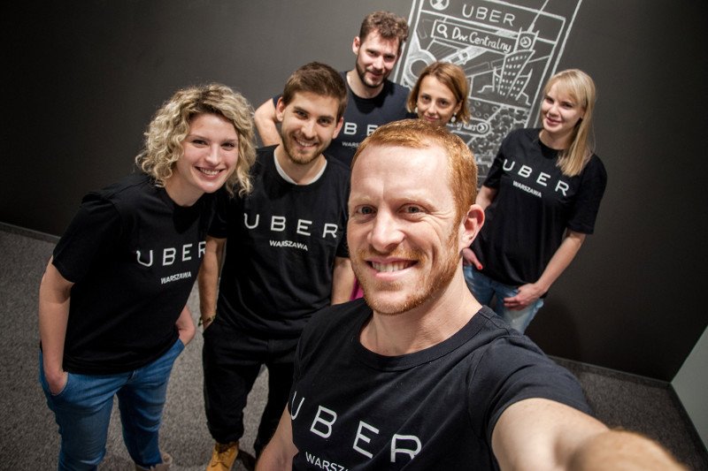 Do warszawskiego zespołu Ubera wkrótce dołączą koledzy z Krakowa.