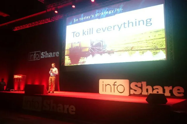 Prezentacja w konkursie InfoShare 2016 w Gdańsku