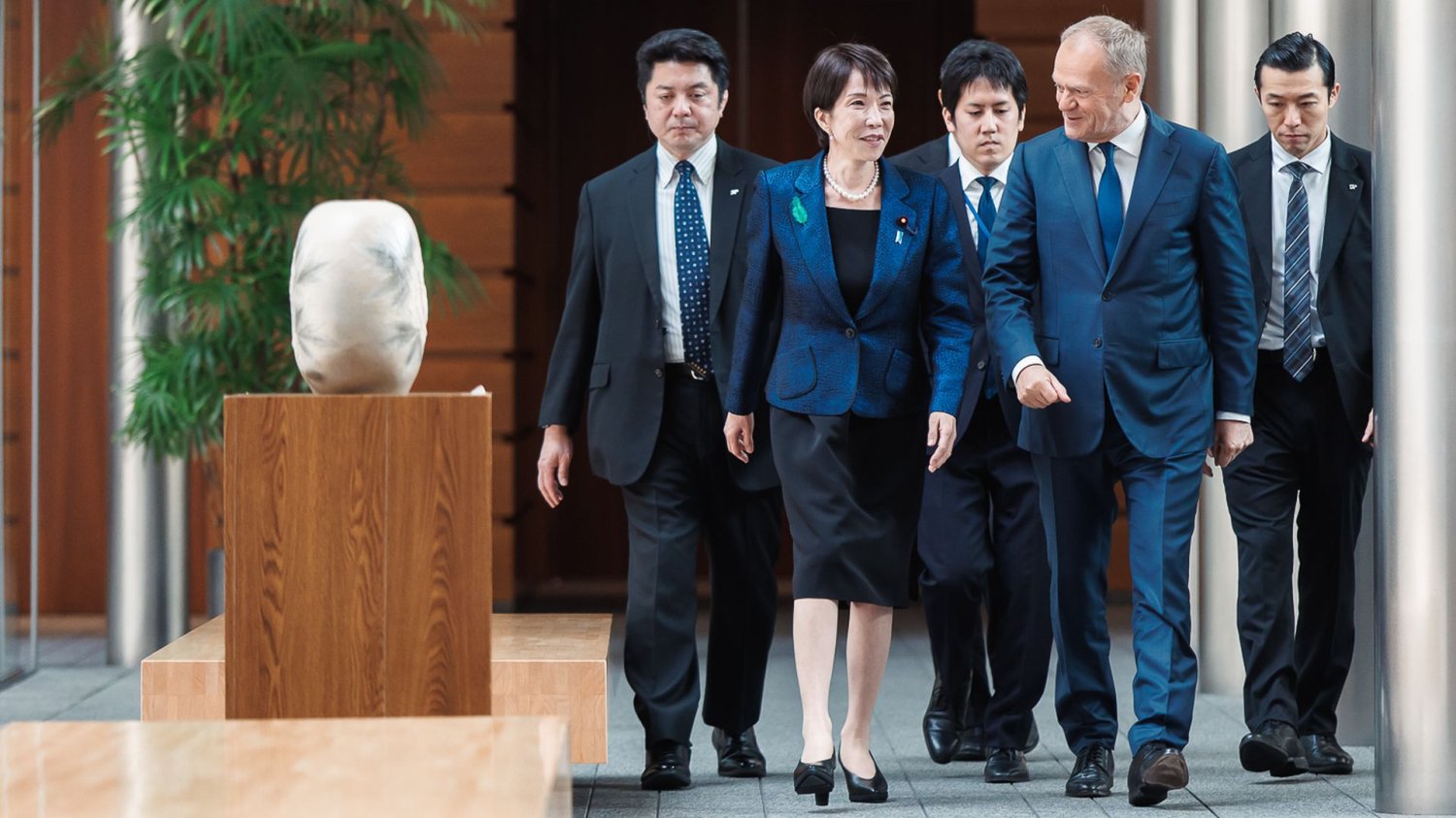 Donald Tusk z wizytą w Tokio