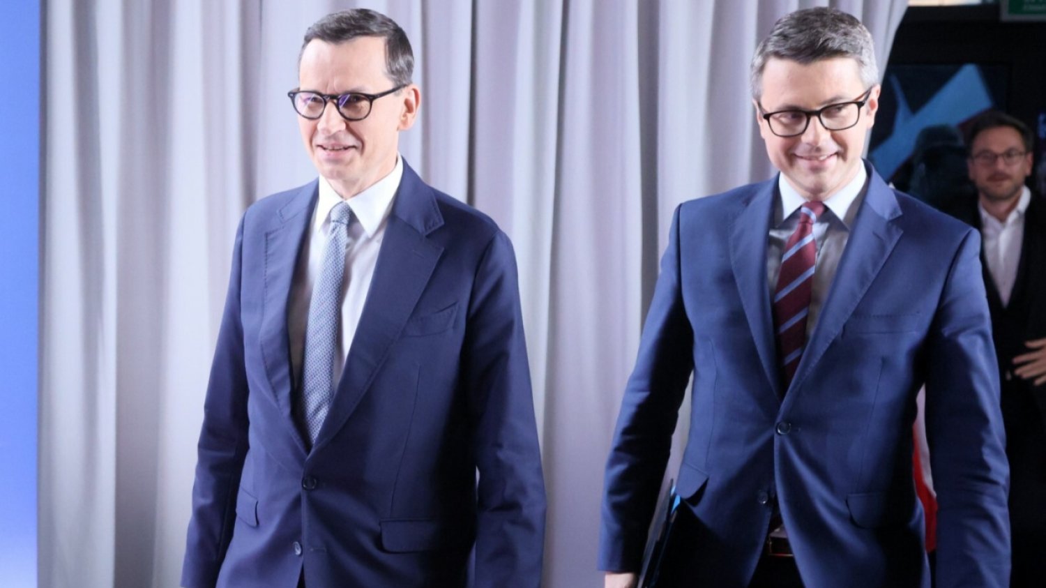 Mateusz Morawiecki, Piotr Müller, Waldemar Buda.