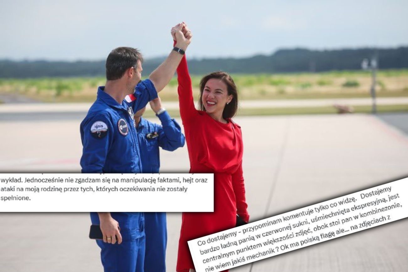 "Mechanik" sławnej żony odpowiada na zarzuty. Tak Sławosz krytykuje hejt