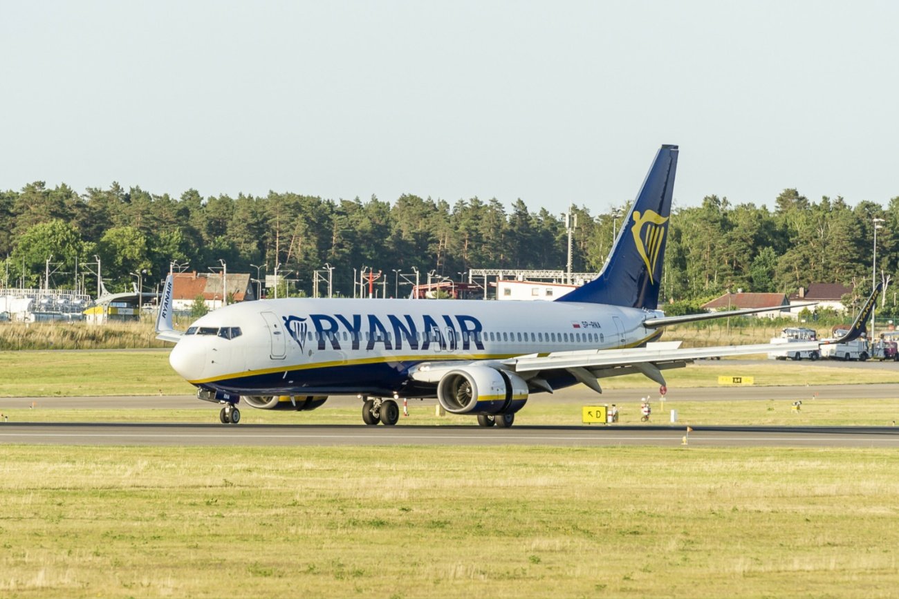 Samolot Ryanair.