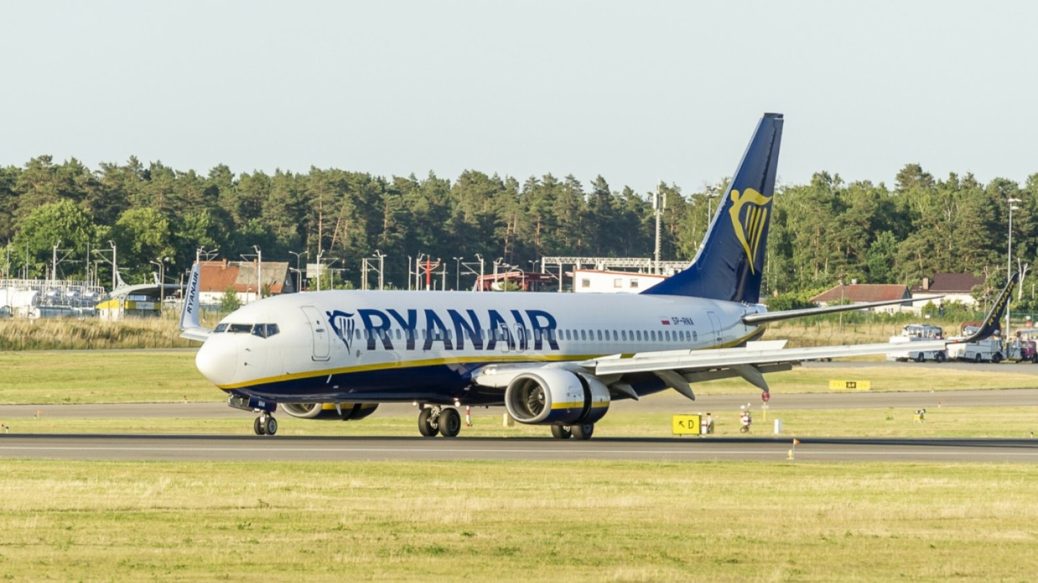 Samolot Ryanair.