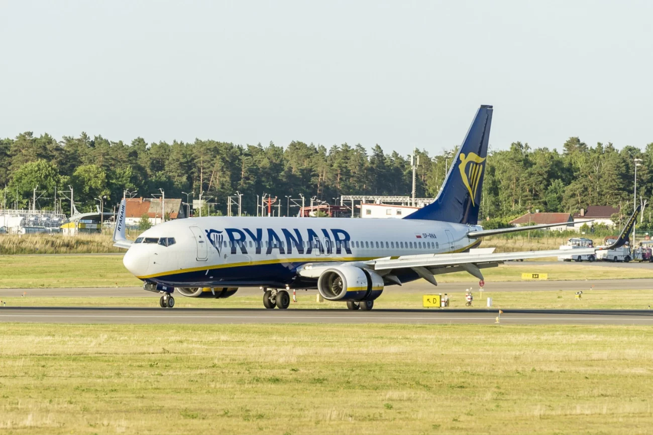 Samolot Ryanair.