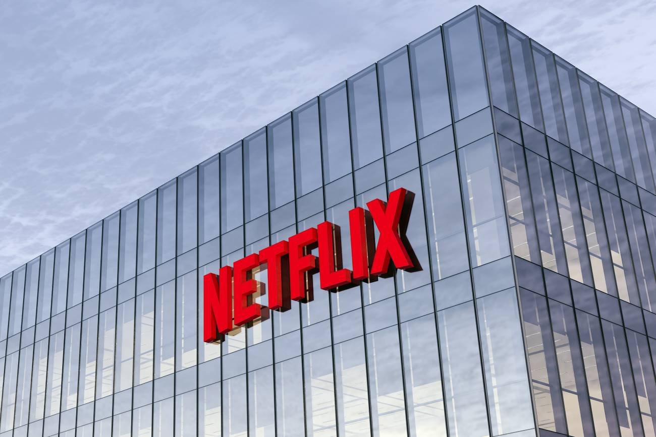 siedziba Netflix, logo Netflix