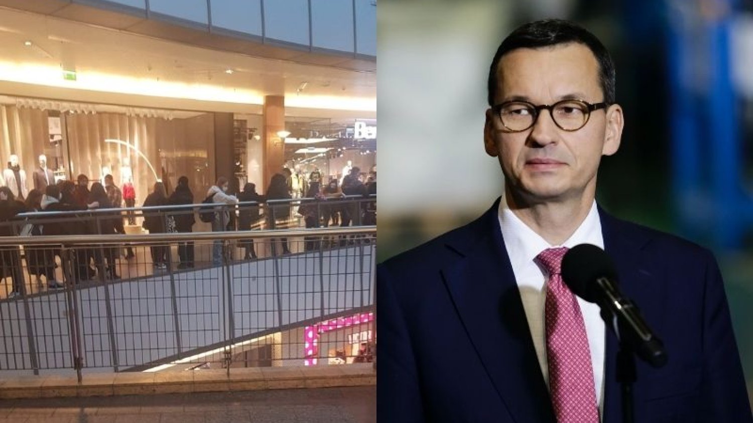 W pierwszy weekend po otwarciu galerii handlowych zjawiły się w nich tłumy.