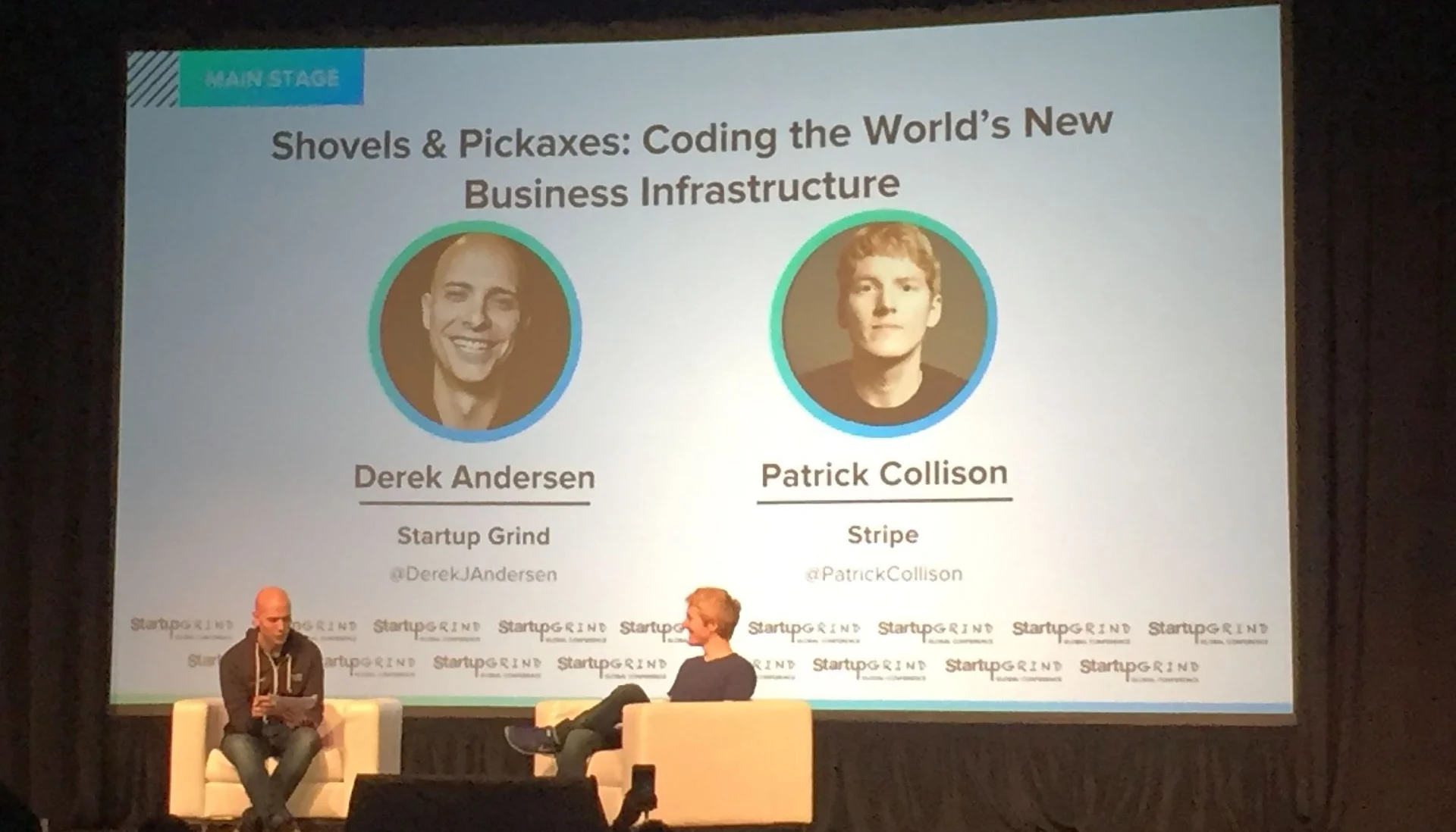 Derek Andersen, Patrick Collison