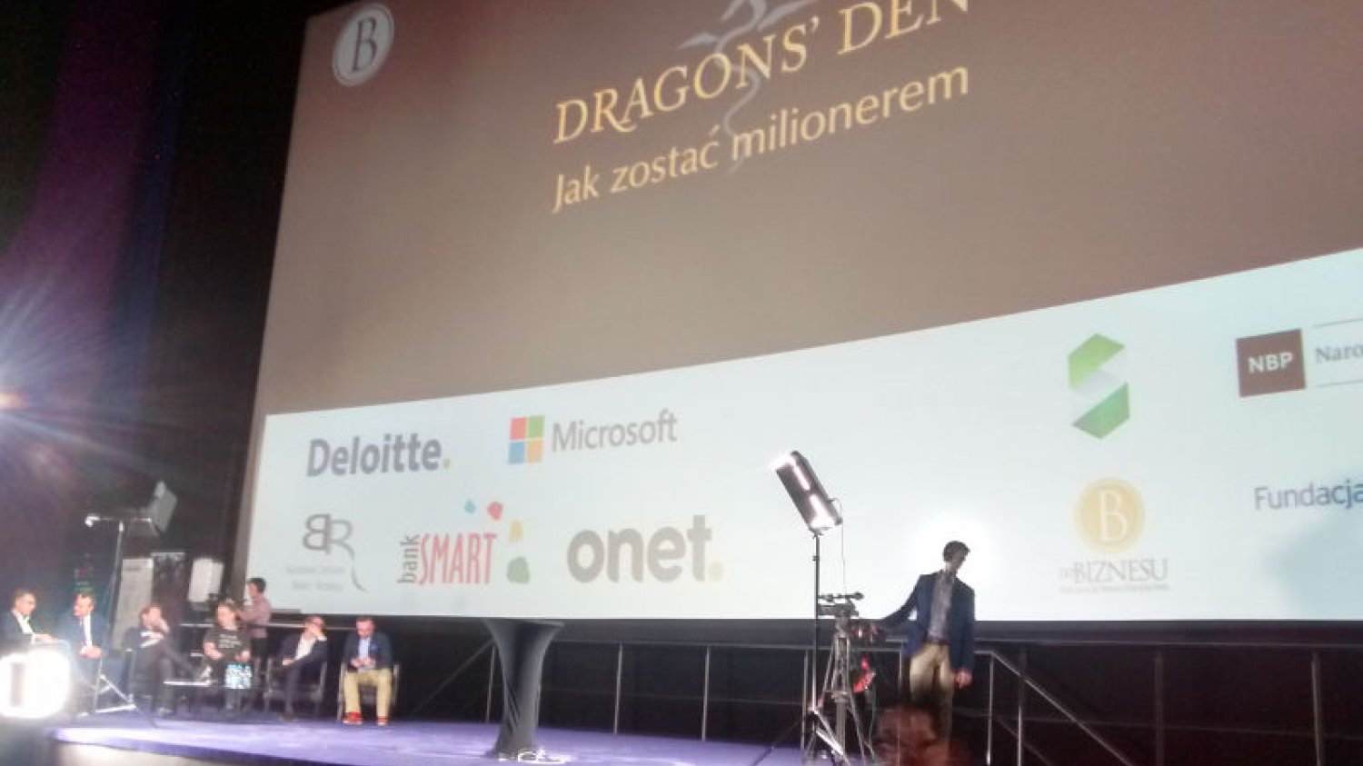 Prezentacje na największym ekranie w kinie robiły wrażenie.