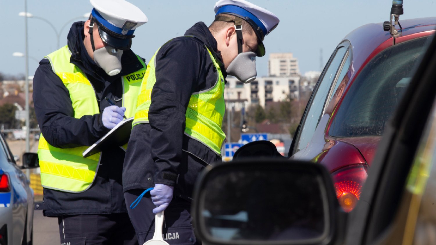 Grzywna dla kierowcy bez maseczki. RPO wniósł kasację do Sądu Najwyższego.