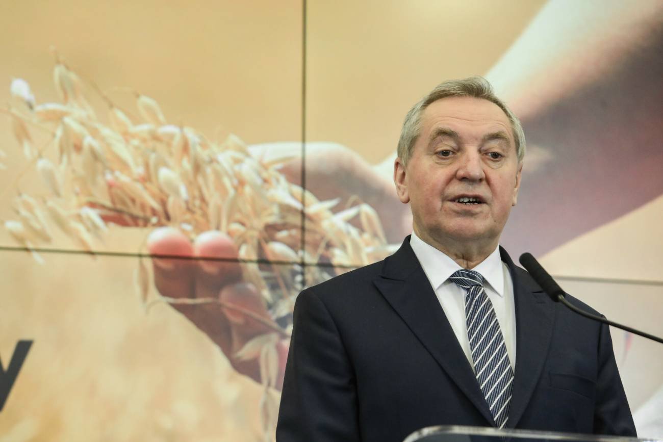 Minister rolnictwa Henryk Kowalczyk