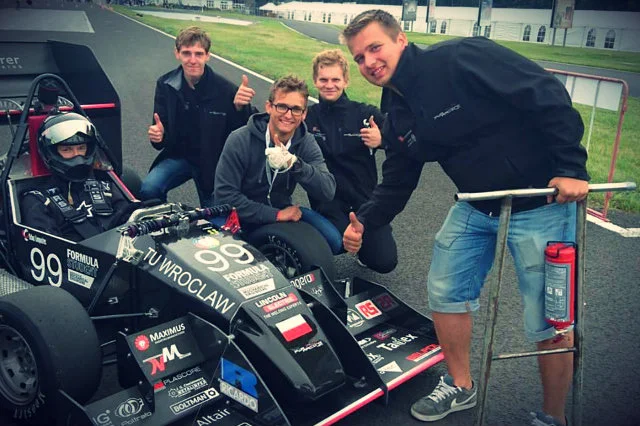 Studenci z PWR Racing Team