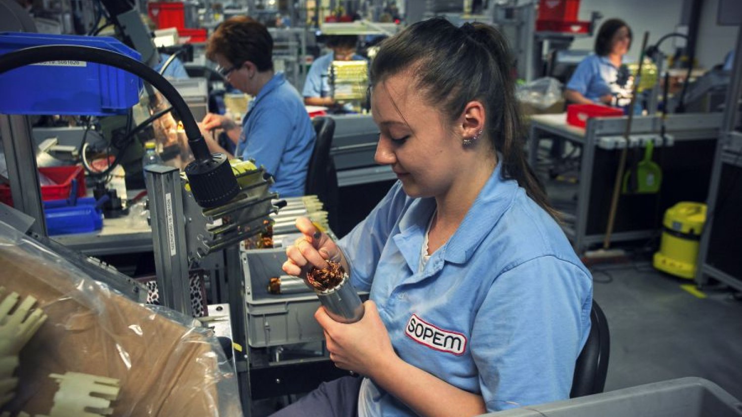 Dla kobiet najwięcej ofert pracy tymczasowej jest w zakładach produkcyjnych.