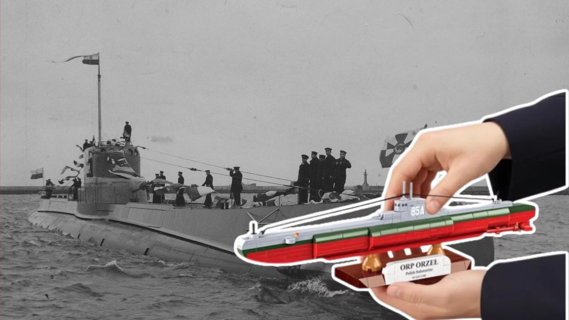 Cobi współpracuje z Muzeum Marynarki Wojennej. Kolekcjonerzy zaostrzą apetyt Historyczne zdjęcie ORP Orzeł i model od Cobi. Producent klocków ogłasza współpracę z Muzeum MW w Gdyni.