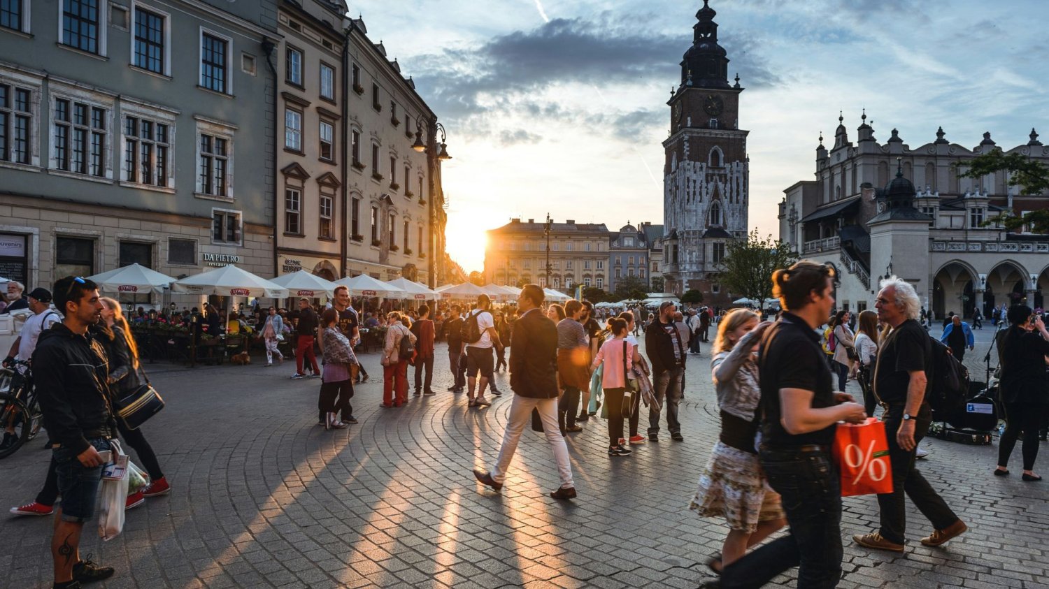 Rynek Główny w Krakowie.