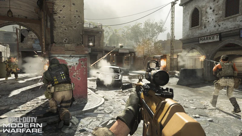 Niektóre misje w grze Call of Duty: Modern Warfare wymagają szturmów, a inne działania po cichu