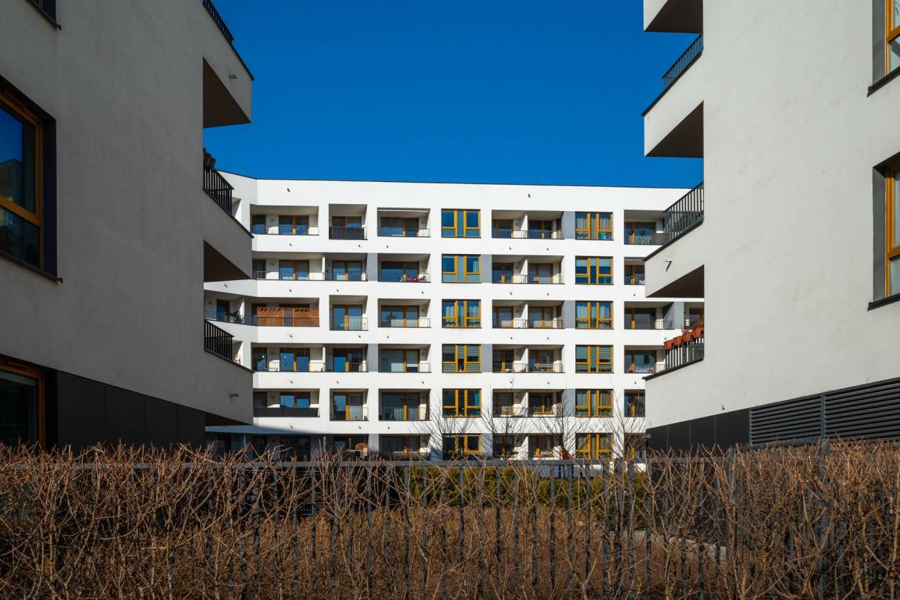 Bloki - nowe budownictwo.