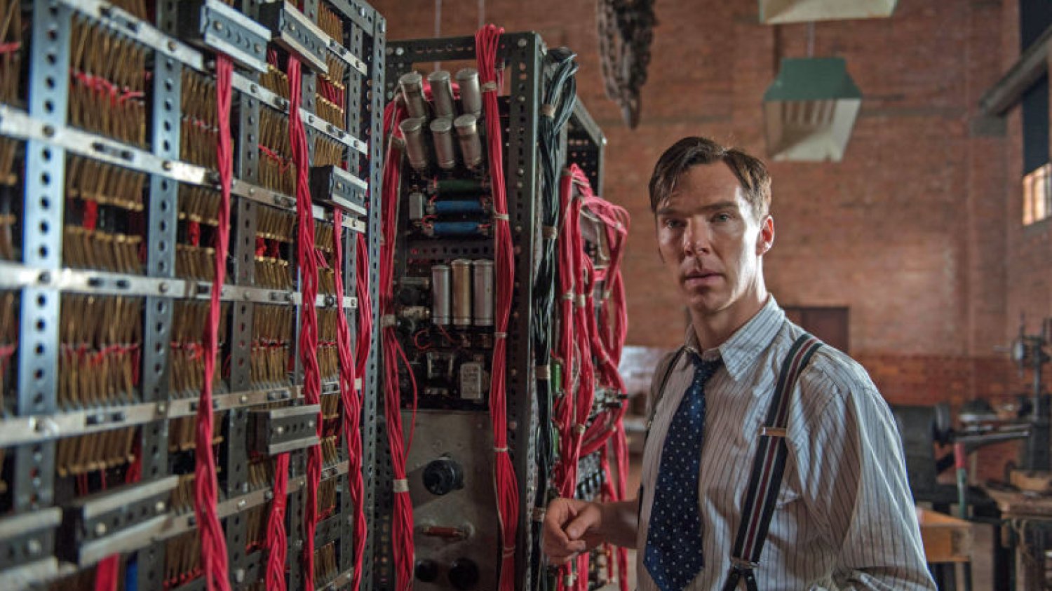 Benedict Cumberbatch grał Alana Turinga w filmie "Gra tajemnic".