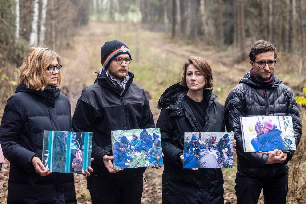 Magdalena Biejat, Jakub Sypianski, Maja Ostaszewska i Iwo Los