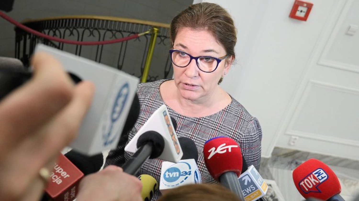Beata Mazurek, rzecznik Prawa i Sprawiedliwości krytykuje możliwość zakupu Grupy Eurozet przez Agorę, wydawcę m.in. "Gazety Wyborczej"