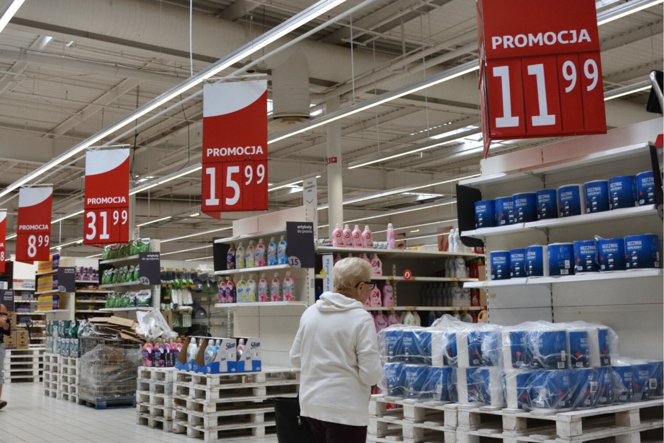 Zakupy w supermarkecie