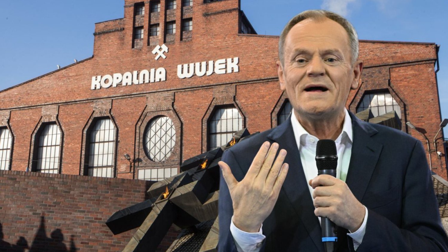Donald Tusk, Kopalnia Wujek.