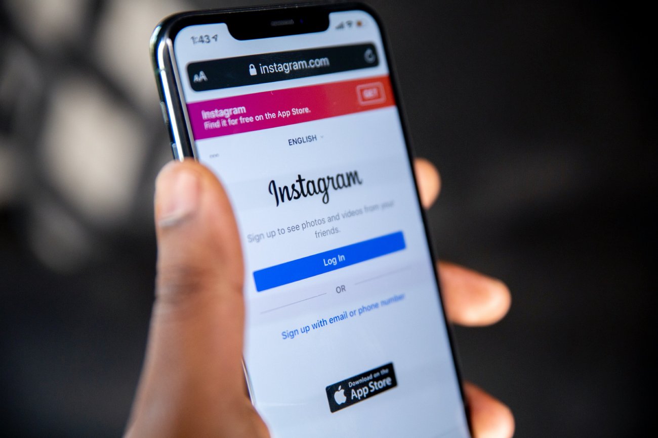 aplikacja Instagram na smartfonie