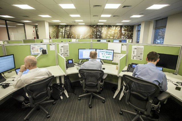 Krakowskie biuro jednego z koncernów informatycznych.