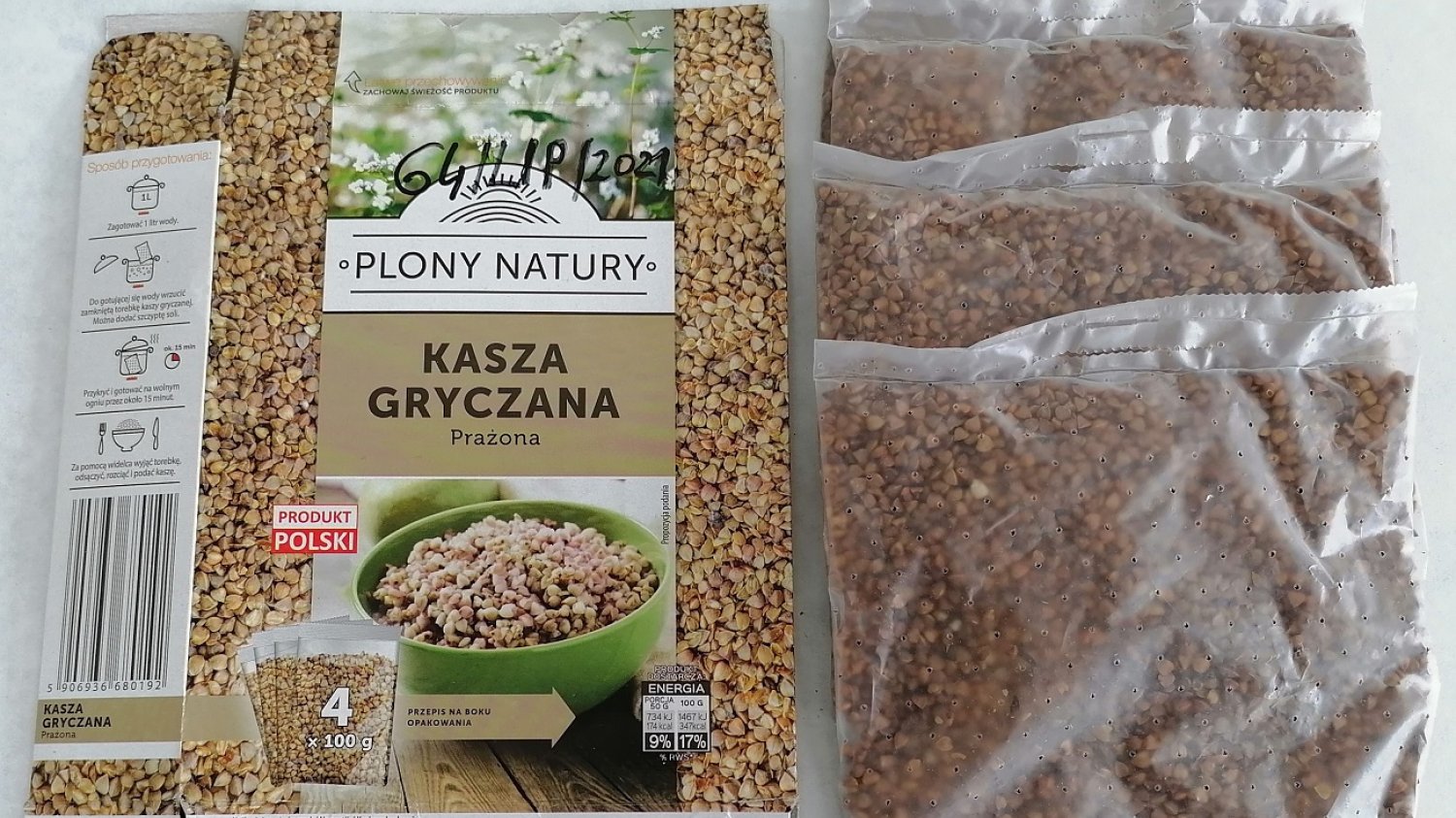 "Kasza Gryczana Plony Natury" - zatruta pestycydami.