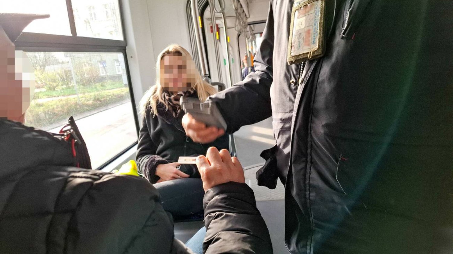 Kontrola biletów.