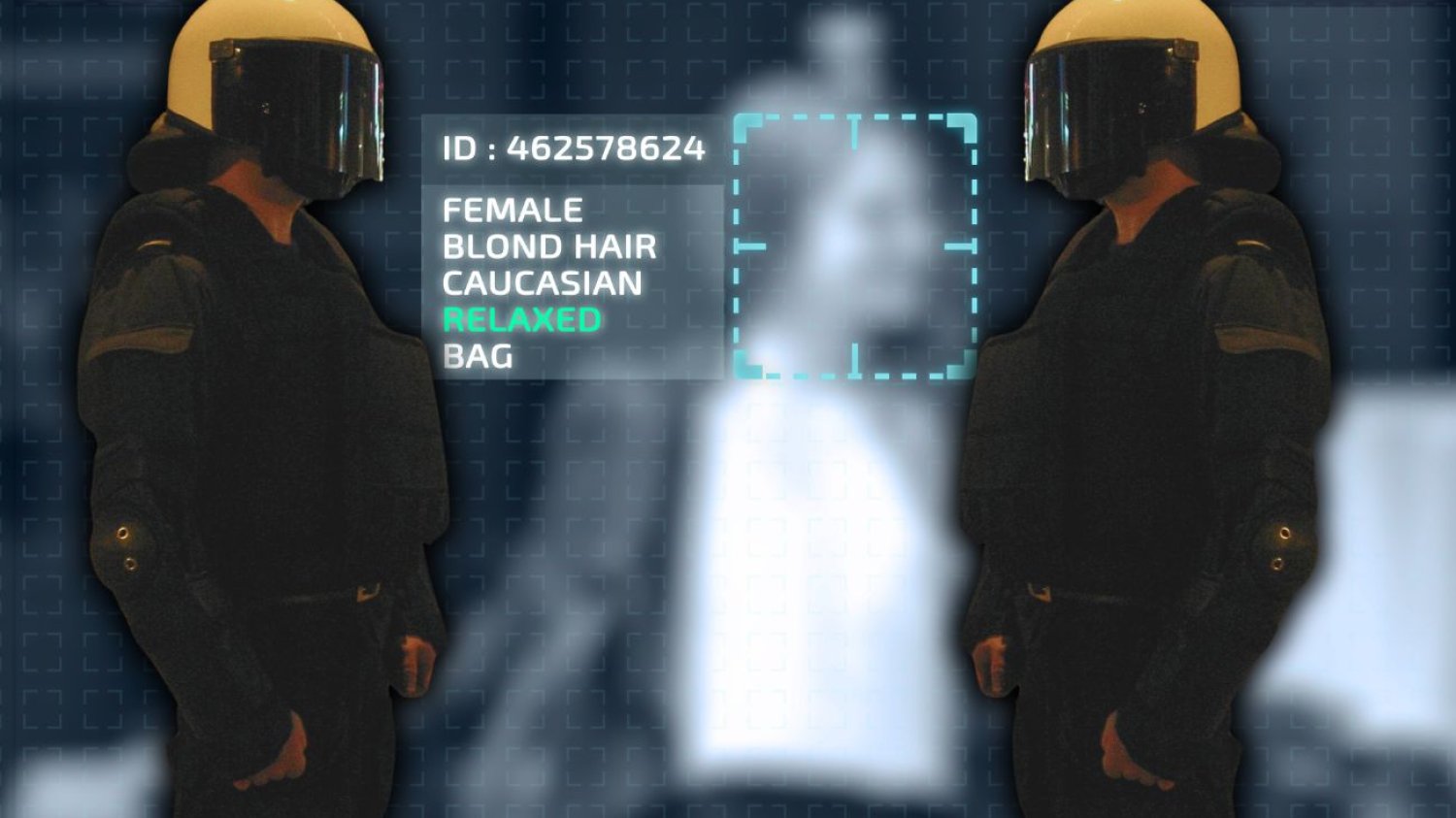 Policja i system rozpoznawania twarzy.