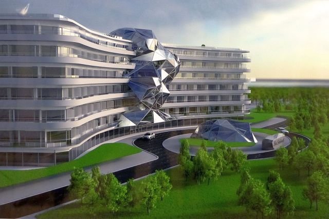 Tak miał wyglądać hotel Gołebiewskiego w Łebie