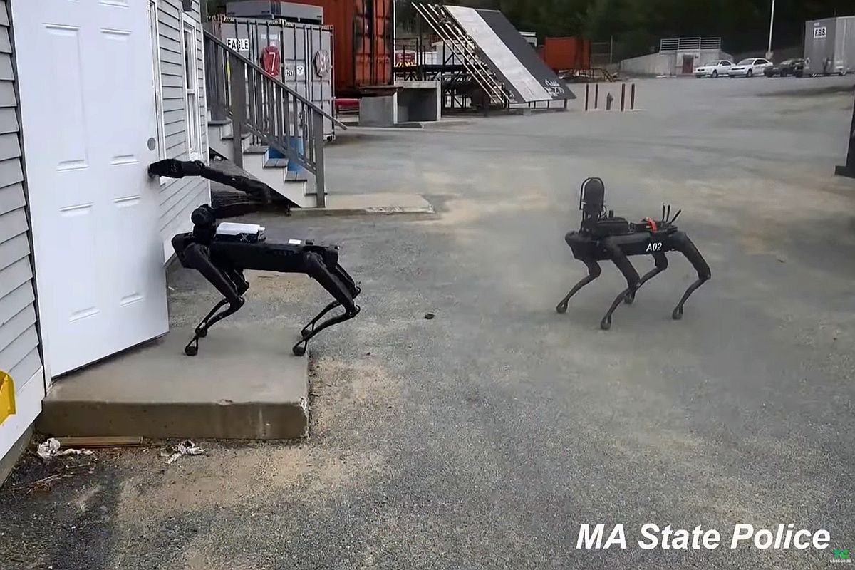 Amerykańska policja testuje roboty Boston Dynamics