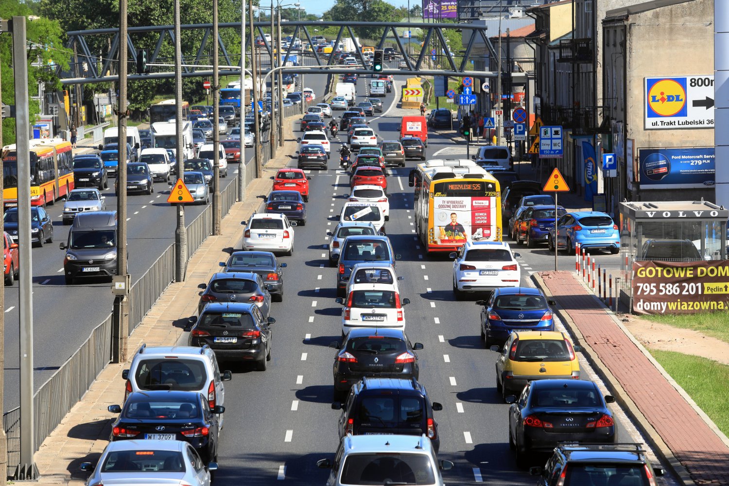 Korki w Warszawie to codzienność.
