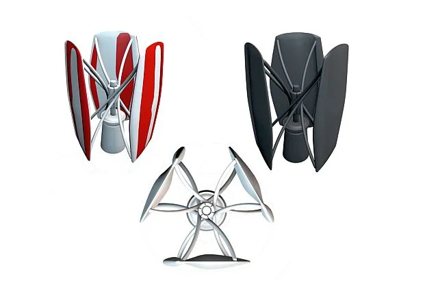 Turbiny Rotoby mogą mieć dość fantazyjne kolory
