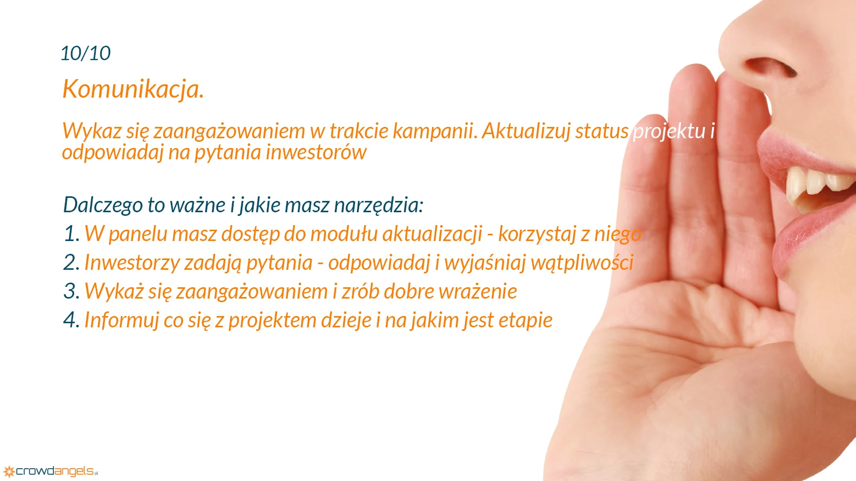 Crowdfunding udziałowy – komunikacja z inwestorami