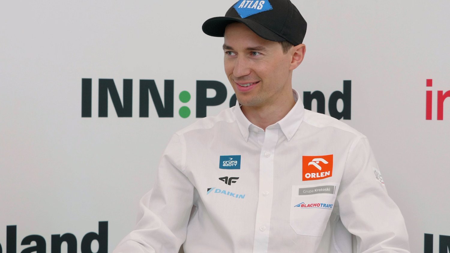 Kamil Stoch w rozmowie z Pawłem Orlikowskim