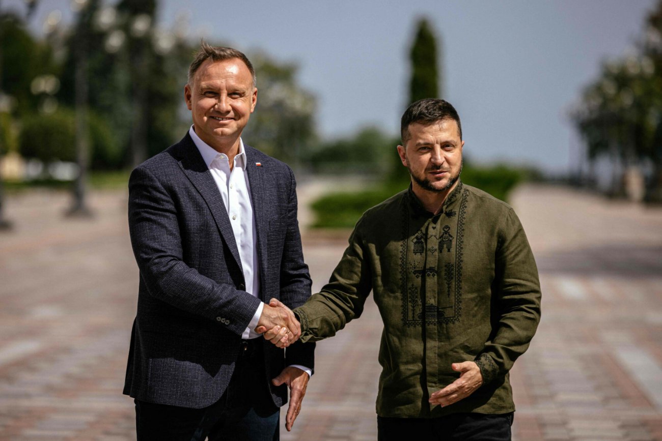 Andrzej Duda, Wołodymyr Zełenski.