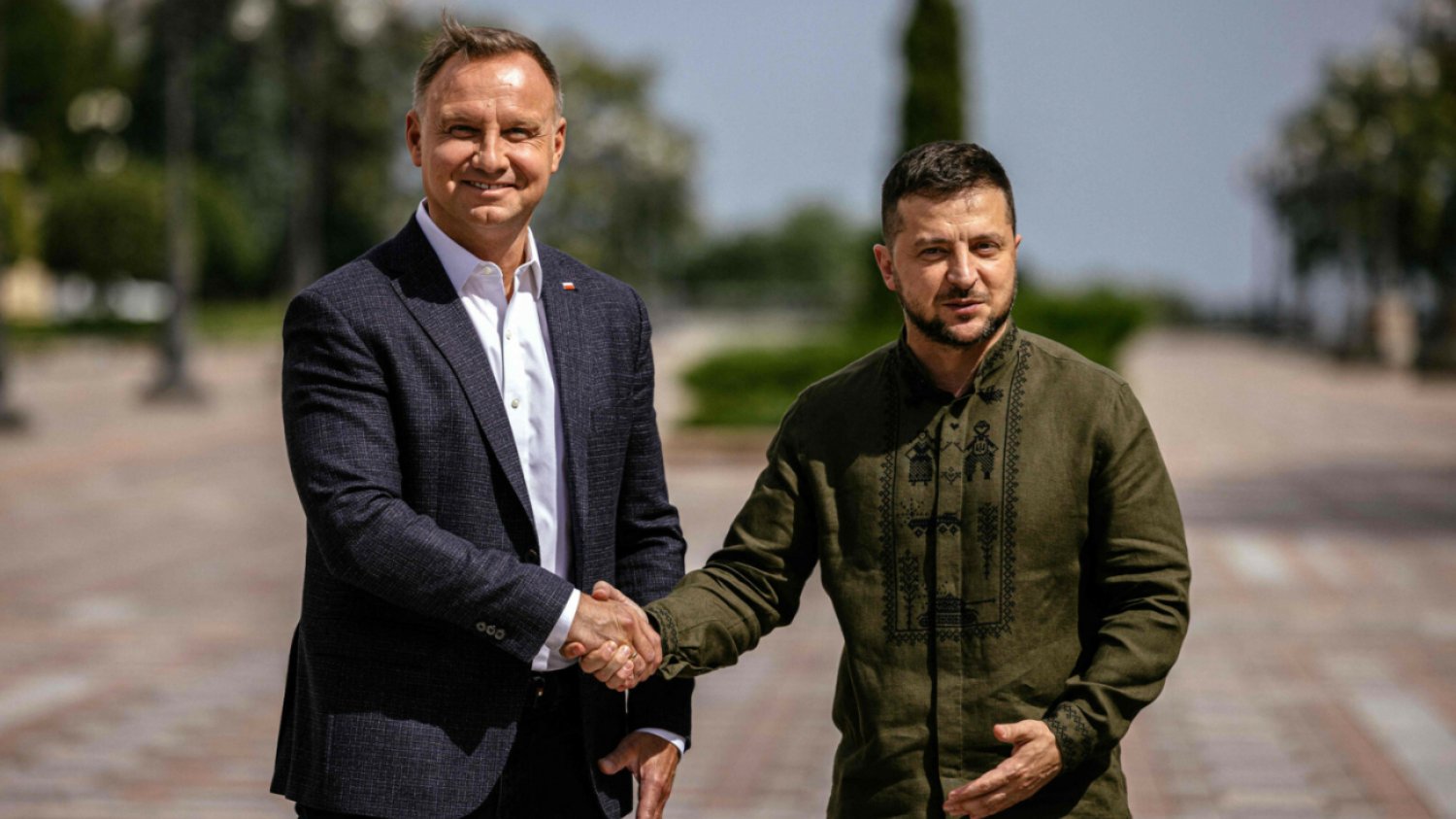 Andrzej Duda, Wołodymyr Zełenski.