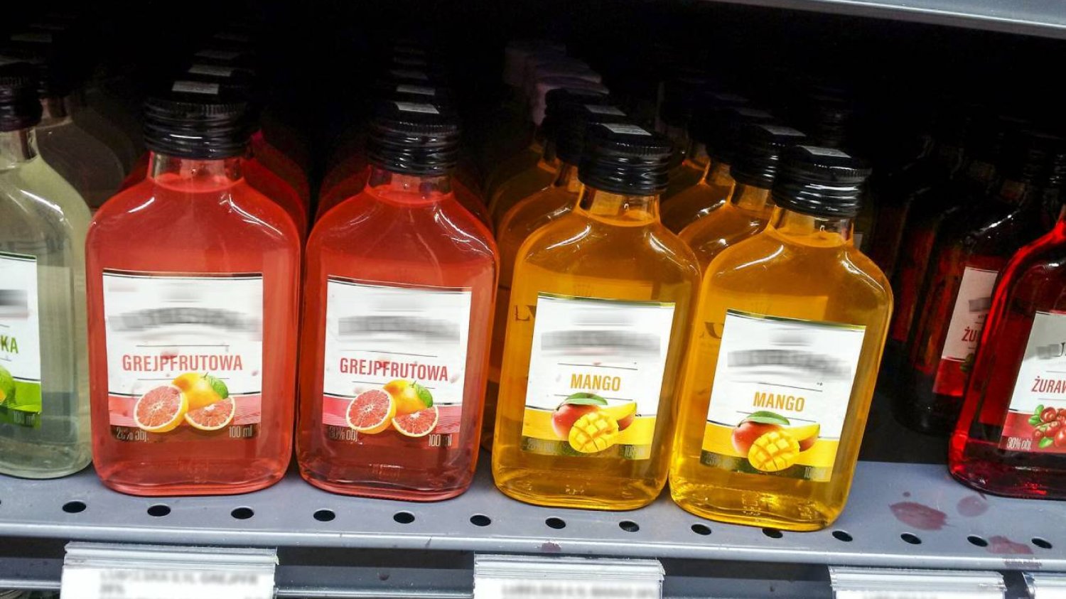 Gdzie sprzedaż małpek jest najwyższa?