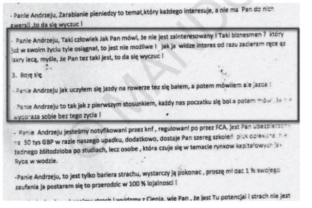 "Każdy z nas dostawał gotowe scenariusze rozmowy. Kiedy na nie spojrzysz w oderwaniu od całości mogą ci się wydać dziecinne"