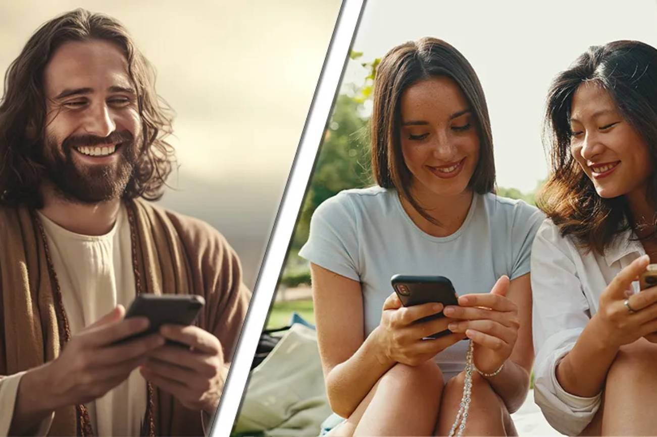 W tej aplikacji AI wciela się w postacie z Biblii.