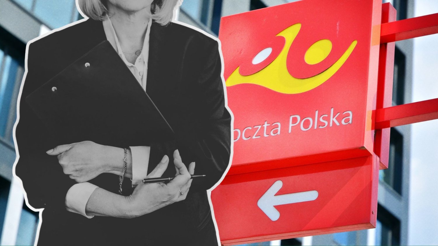 Bizneswoman i Poczta Polska.