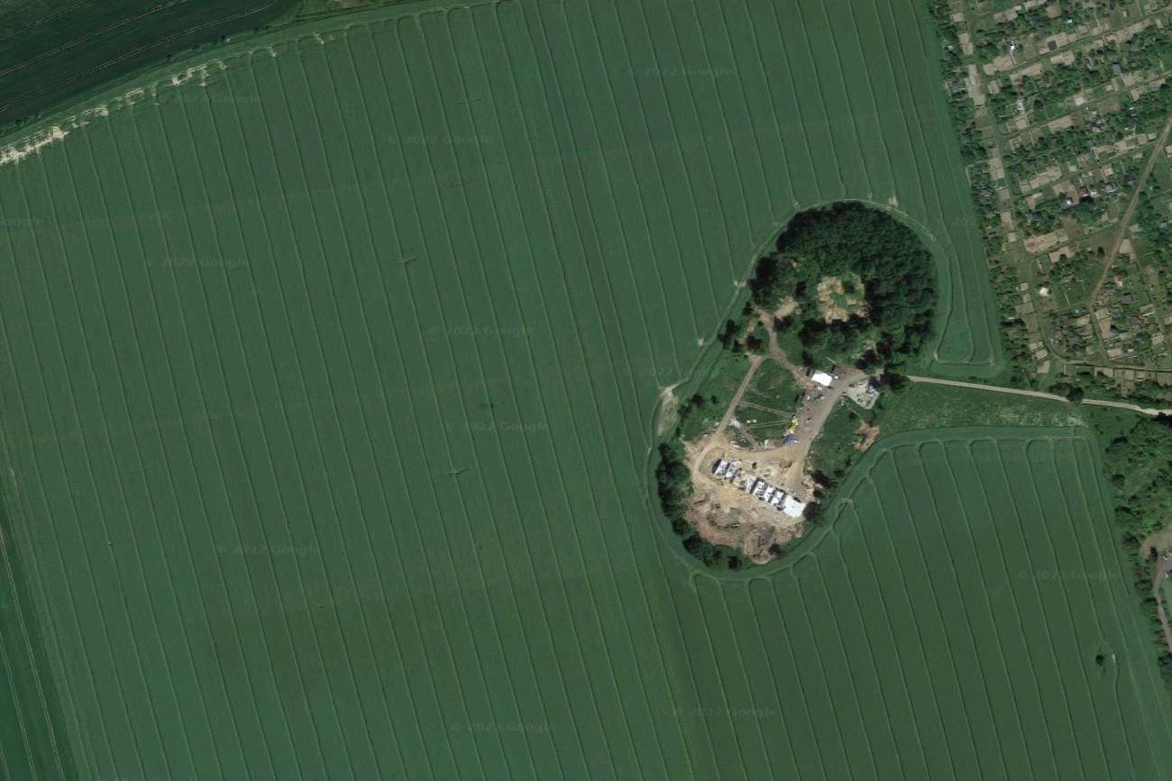 screen z Google Maps z osiedlem w Świdnicy