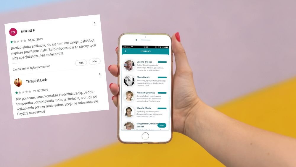 MindMe pozwala na konsultacje z psychoterapeutami w poziomu smartfona. Wielu użytkowników aplikacji narzeka jednak, że nie dostają odpowiedzi na zadane pytania - ani od terapeutów, ani od koordynatora.