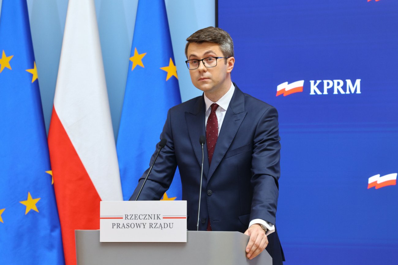 Rzecznik rządu Piotr Müller