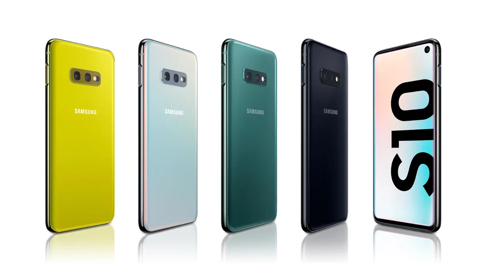 Tak prezentują się telefony z serii Galaxy S10.