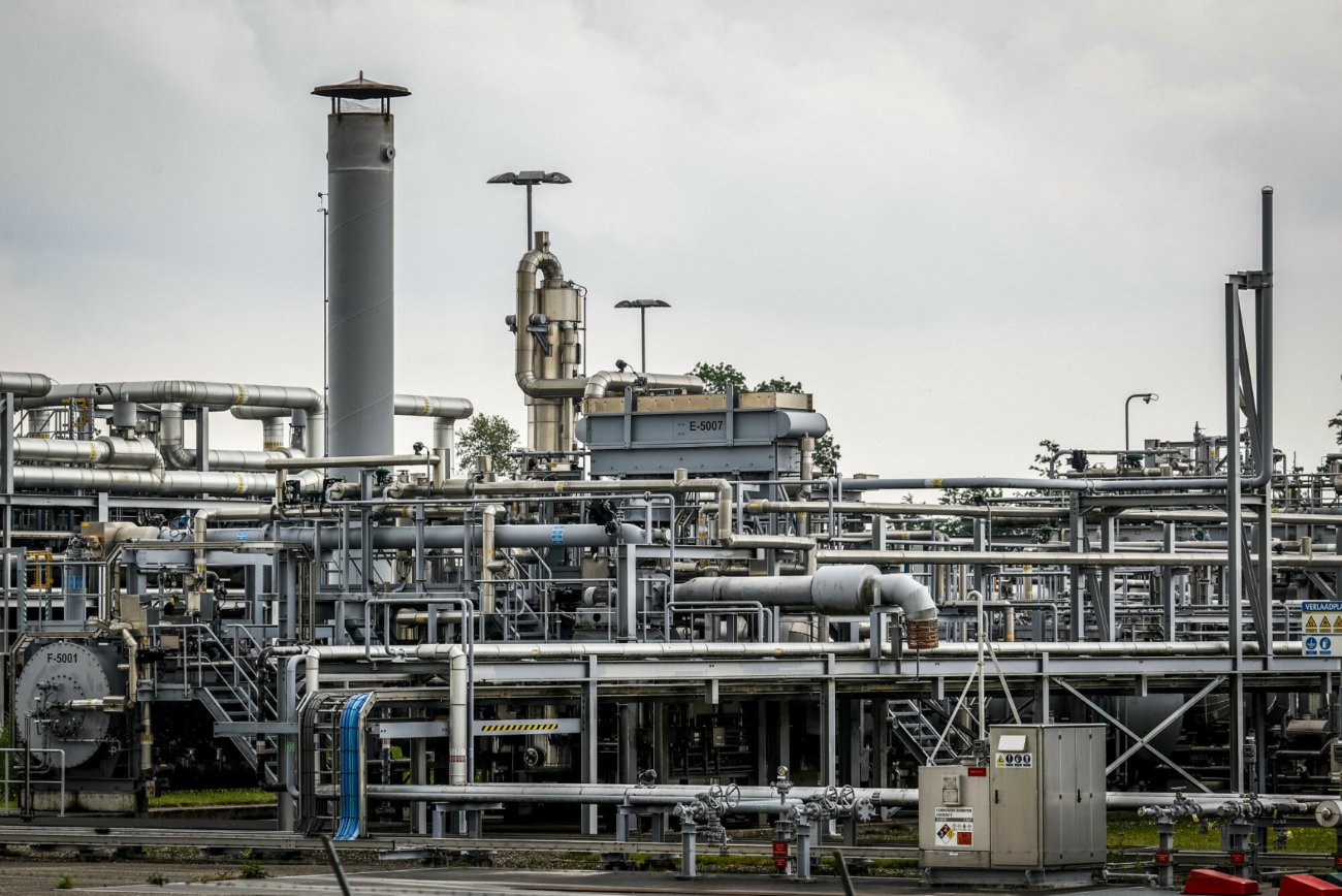 Wydobycie gazu ziemnego