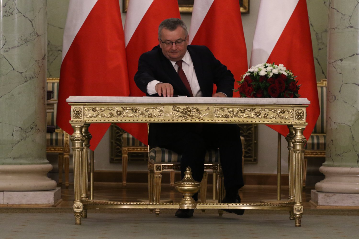 Minister infrastruktury i budownictwa Andrzej Adamczyk