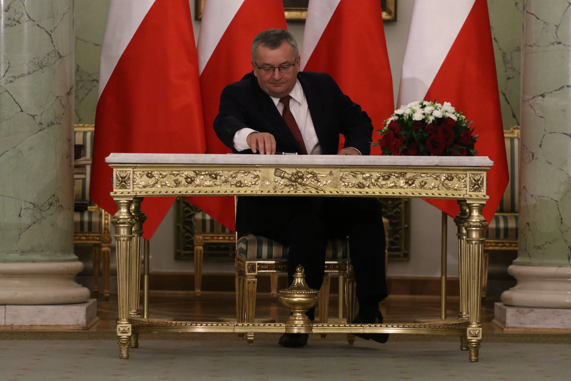 Minister infrastruktury i budownictwa Andrzej Adamczyk